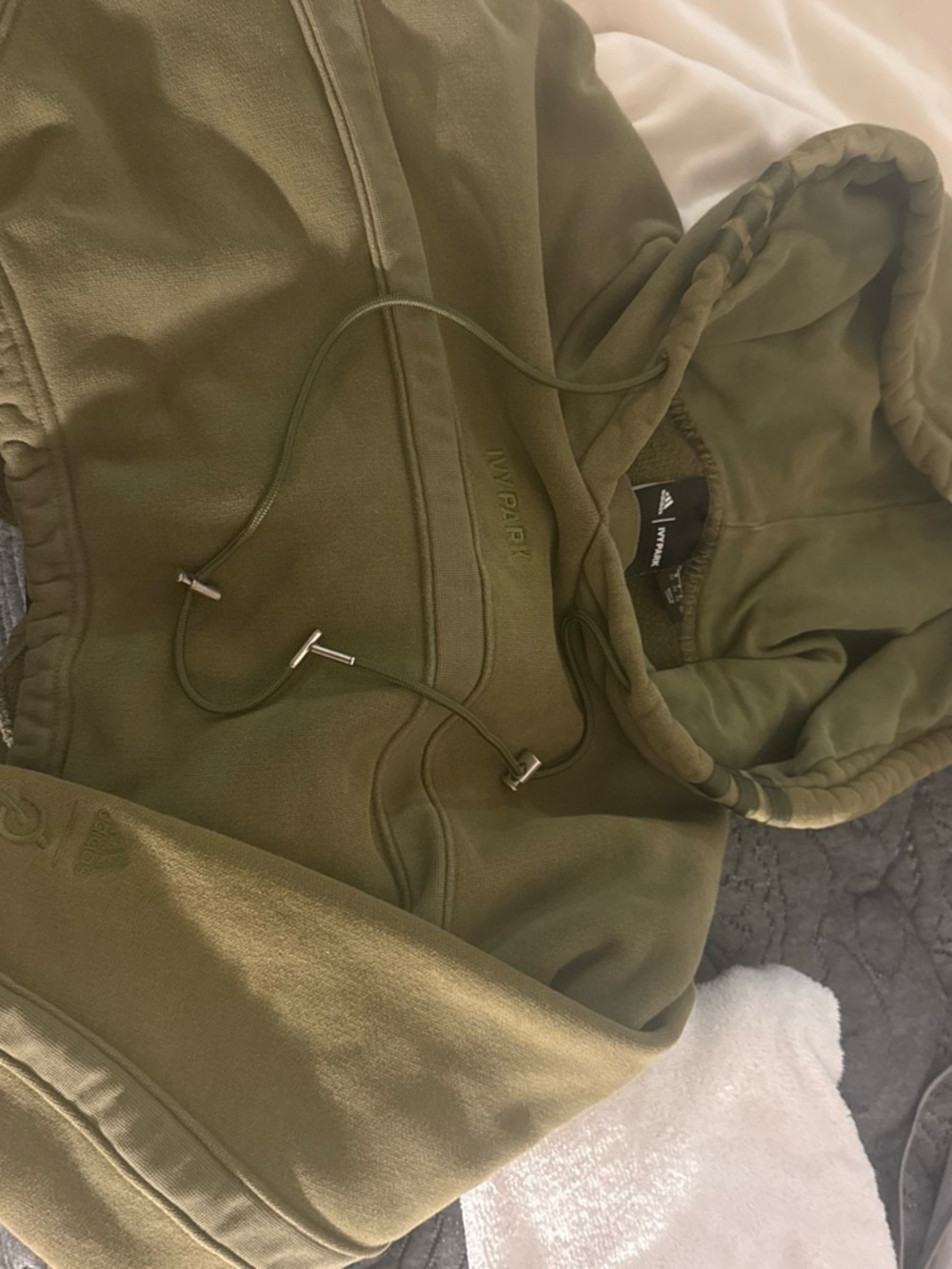 IVY Park Adidas Olive Green Hoodie